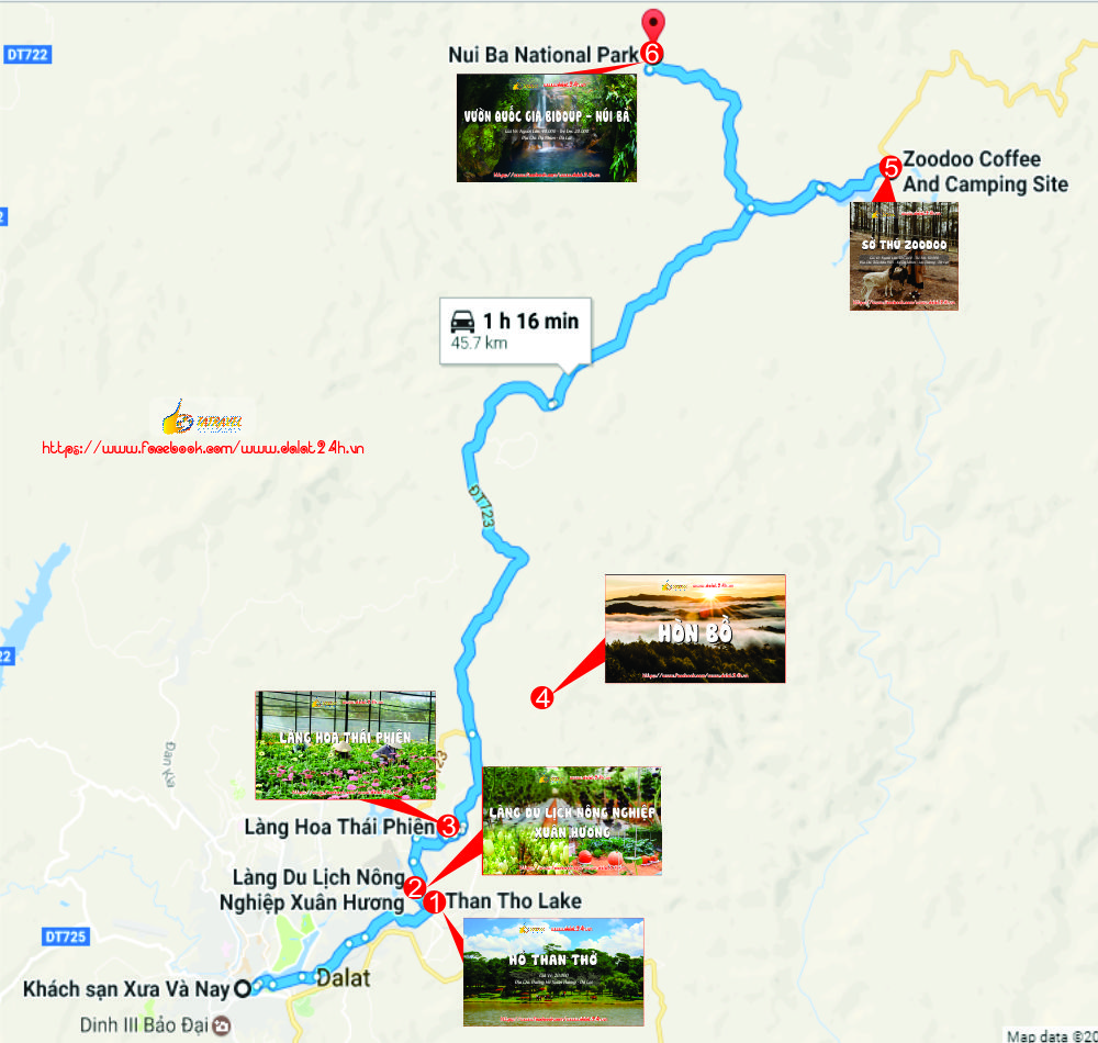 Tuyến Đông Đà Lạt- Du lịch Đà Lạt tháng 1 - datphongdalat.vn