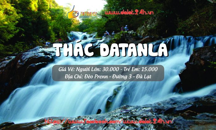 Thác Daltanla - tour Đà Lạt 1 ngày giá rẻ - datphongdalat.vn