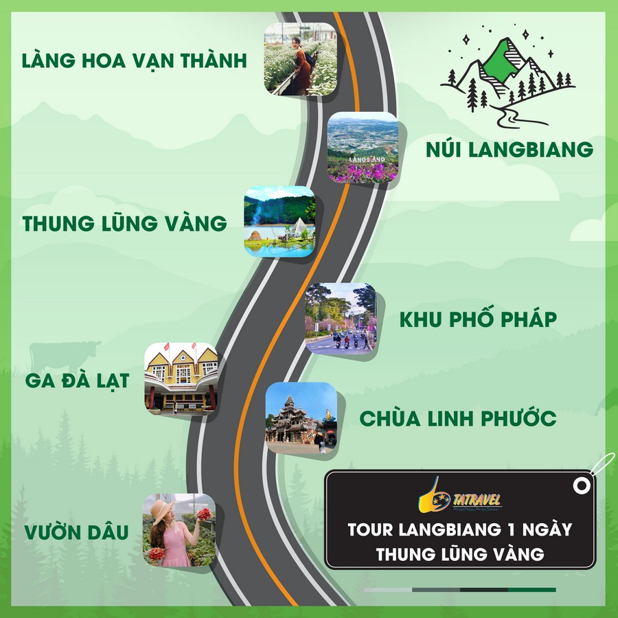 Tour Langbiang 1 ngày – Tour du lịch Đà Lạt 1 ngày – TA Travel