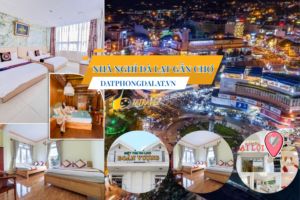 nhà nghỉ Đà Lạt gần chợ giá rẻ -KHÁCH SẠN ĐÀ LẠT TRUNG TÂM GIÁ RẺ DALAT VIEW HOTEL - cửa sổ view thành phố - datphongdalat.vn